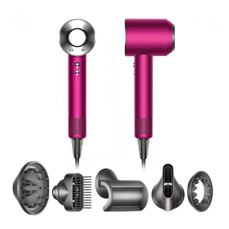 Фен Dyson Supersonic HD07 Fuchsia/Nickel, фуксия/никель