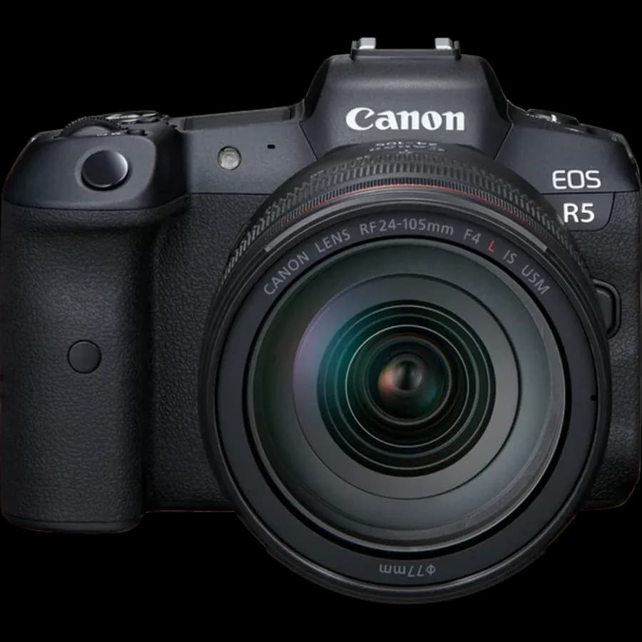 Фотоаппарат Canon EOS R5 Kit RF 24-105mm F4L IS USM, черный